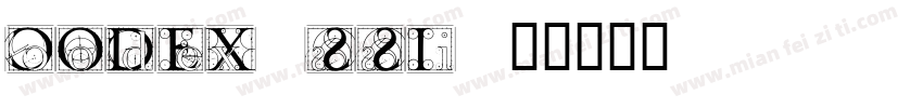 Codex SSi字体转换